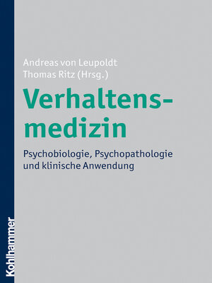 cover image of Verhaltensmedizin